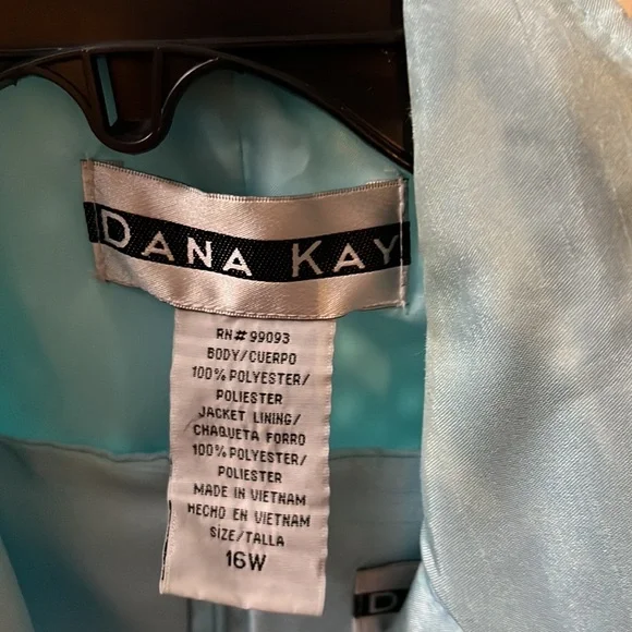 Dana Kay jacket &dress 16W - Picture 3 of 3